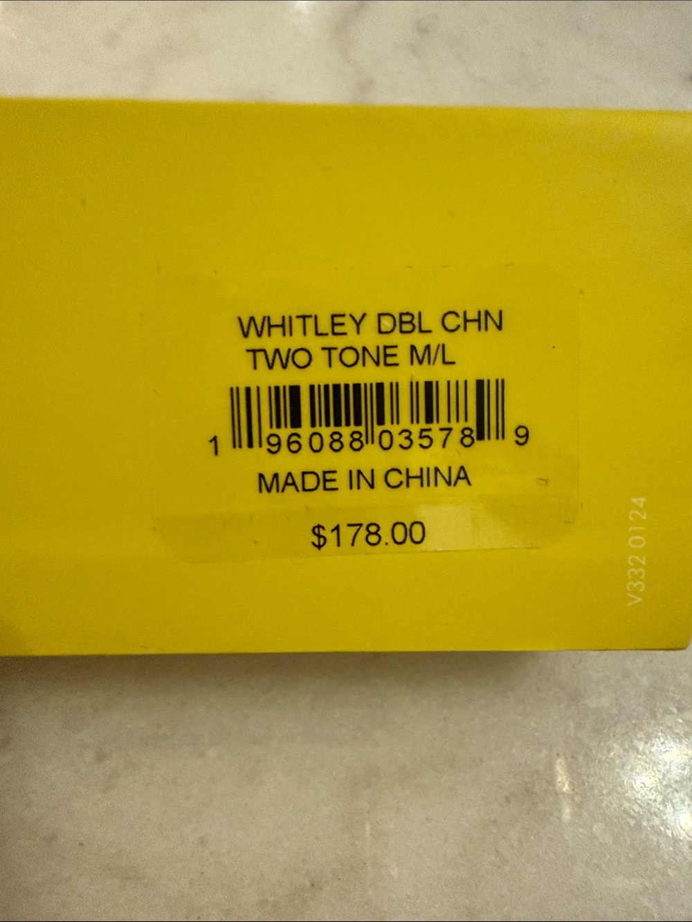 Kendra Scott Whitley Double Chain Two Tone Apple Watch Band - Picture 2 of 4